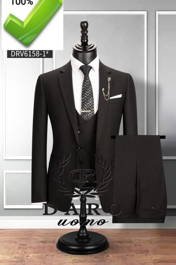 Costumes avec Gilet - Noir
