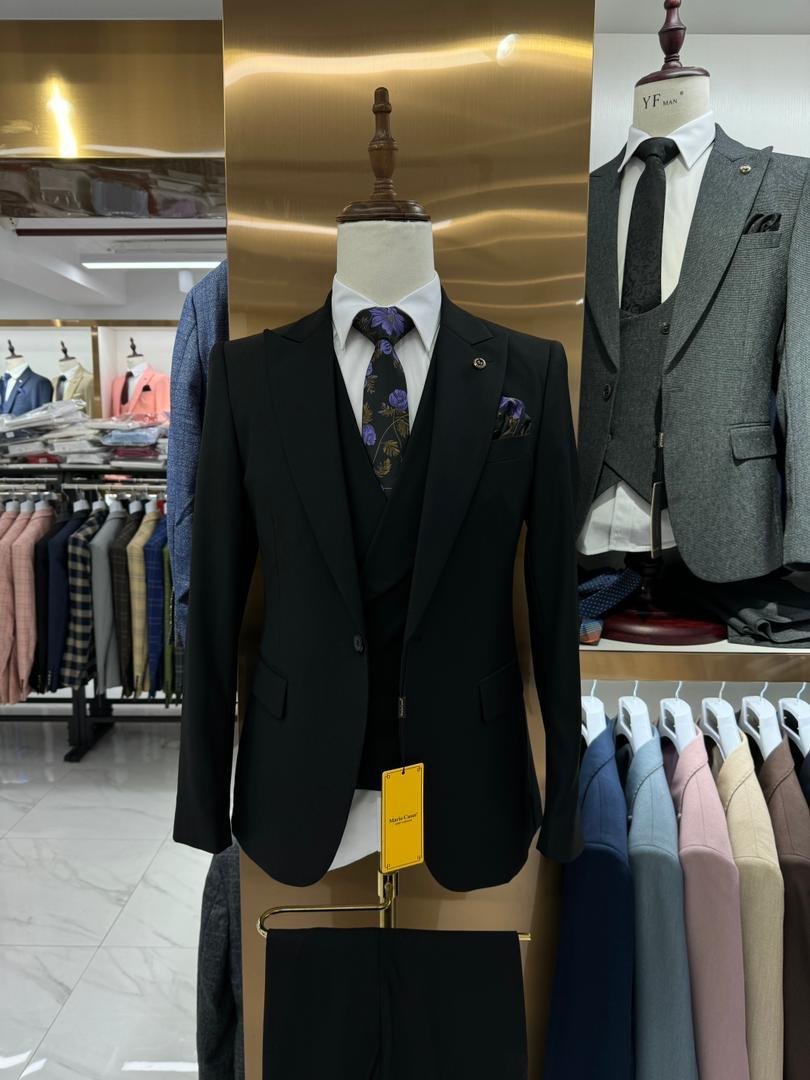 Costumes avec Gilet - Noir