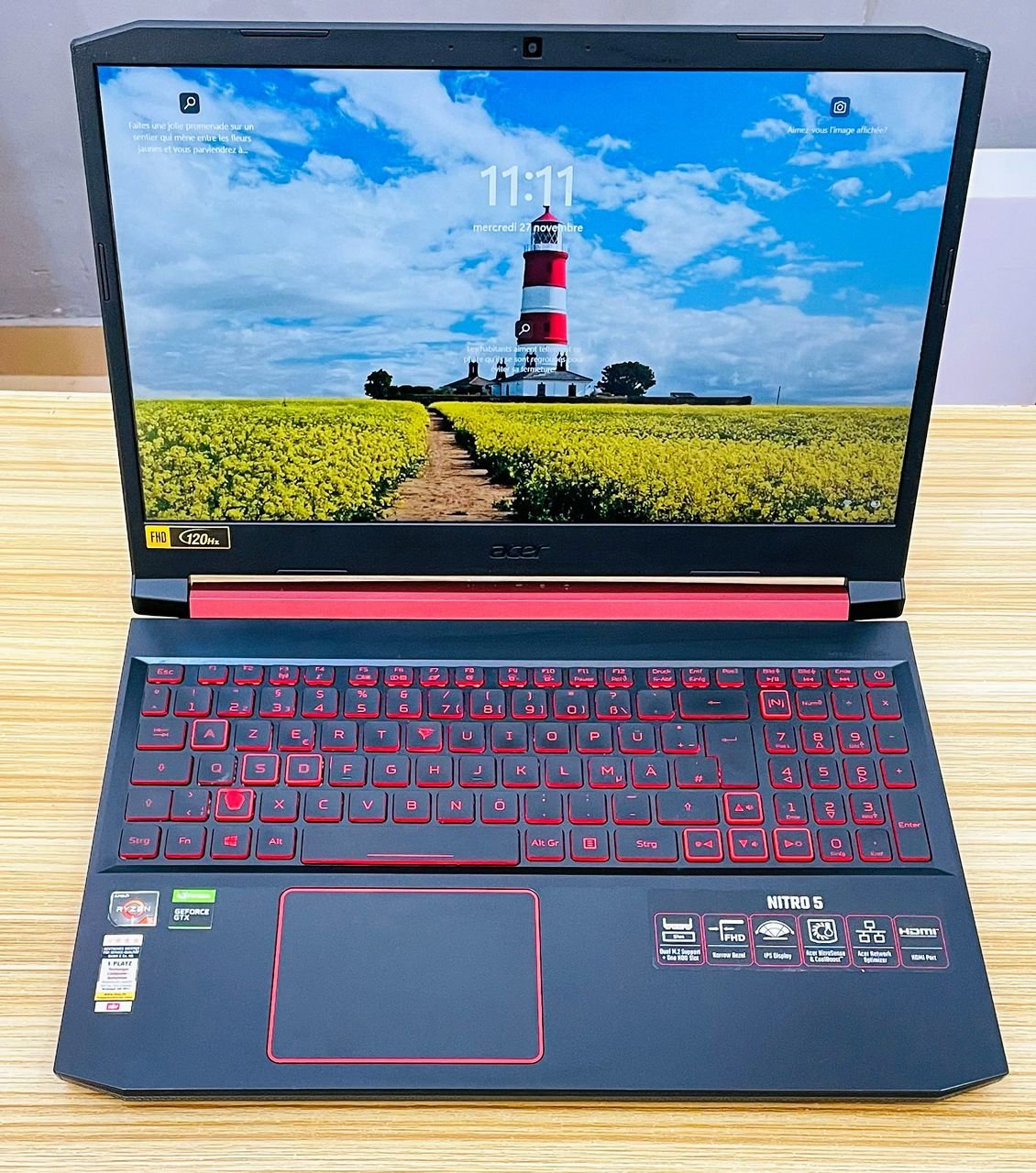 Gaming laptop ACER Nitro AN515-43 Ryzen 5 3550H (équivalent core i7) – Image 3