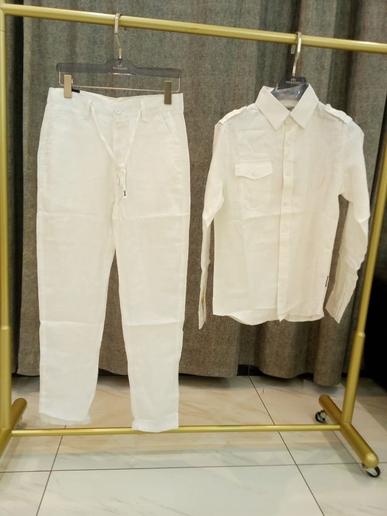 Ensemble 02 pièces (chemises et pantalon) – Image 4