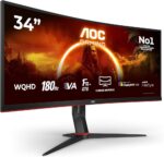 Ecran moniteur incurvé AOC Gaming CU34G2XP
