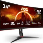 Ecran moniteur incurvé AOC Gaming CU34G2XP